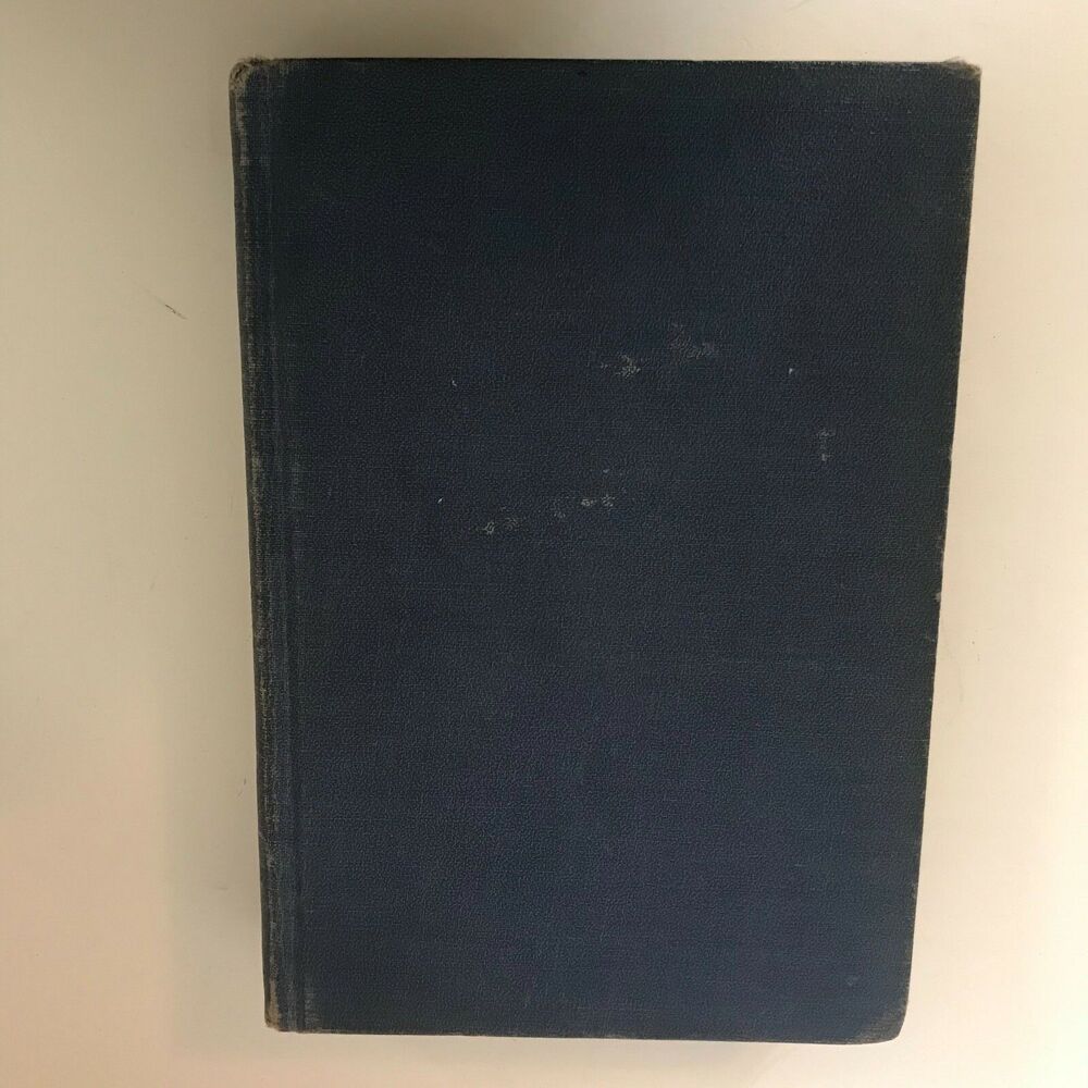 New Testament Revised Standard Version Bible 1946 Blue Hard Cover Yellowed Pages